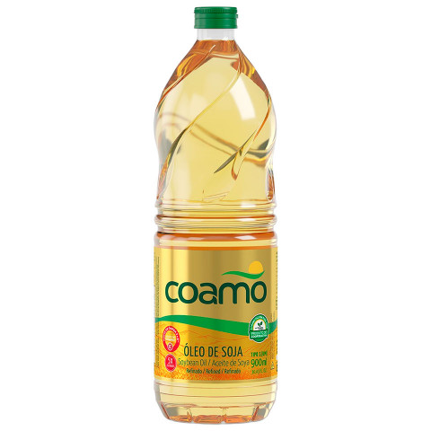 Óleo de Soja Refinado 900 ml PET Coamo