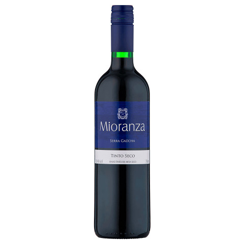 Vinho de Mesa Tinto Seco 750 ml Vidro Mioranza