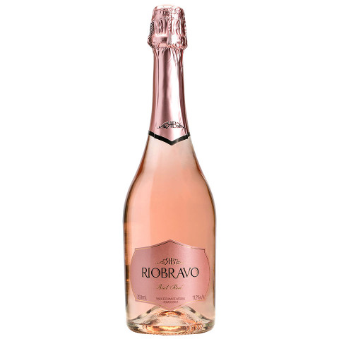 Vinho Espumante Rosé Brut 750 ml Vidro Rio Bravo