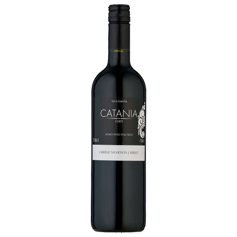 Vinho Fino Tinto Seco 750 ml Vidro Catania