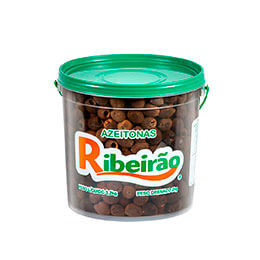 Azeitona Preta Sem Caroço 2 kg Balde Ribeirão