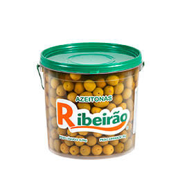 Azeitona Verde Miúda Arauco 32/45 2 kg Balde Ribeirão Verde 32/45 2 kg Balde Ribeirão