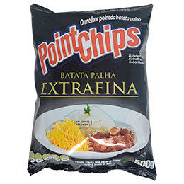 Batata Palha Extrafina 500 g Pacote Point Chips