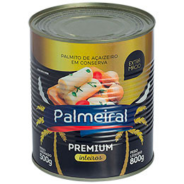 Palmito Açaí Inteiro Premium 500 g Lata Palmeiral