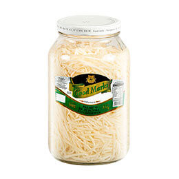 Palmito Pupunha Espaguete 1,8 kg Vidro Good Marks
