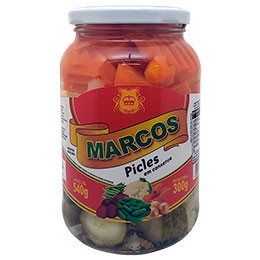 Picles 300 g Vidro Marcos