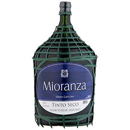 Vinho de Mesa Tinto Seco 4,6 L Vidro Mioranza