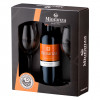 Vinho de Mesa Tinto Suave 750 ml Vidro Kit Com 2 Taças Mioranza